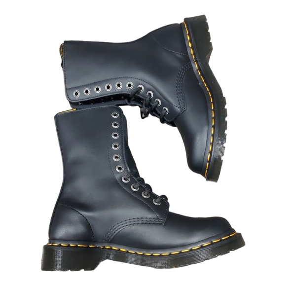 DR. MARTENS 1490 MYSTIC FLORAL LEATHER MID-CALF BOOTS Size Women’s 7 - Picture 6 of 8